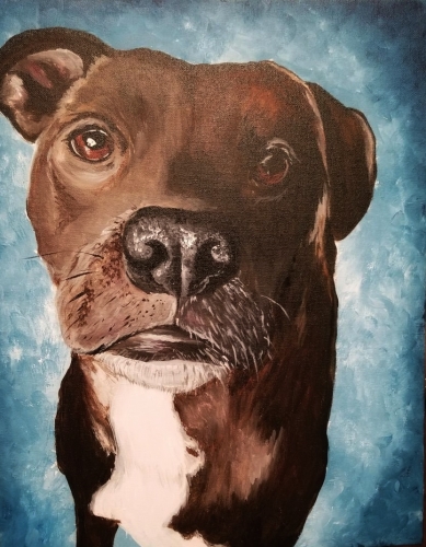 A Paint Your Pet VI paint nite project by Yaymaker