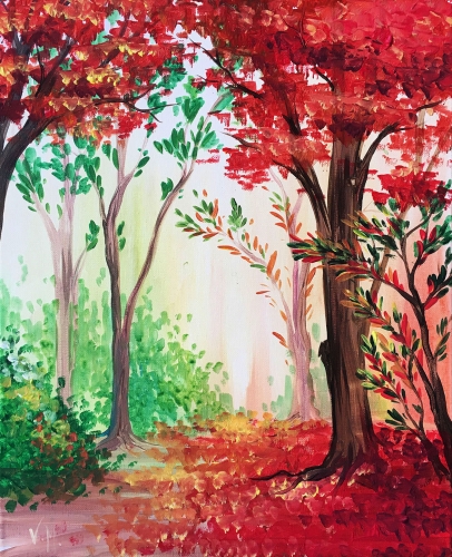 A Fall in red paint nite project by Yaymaker