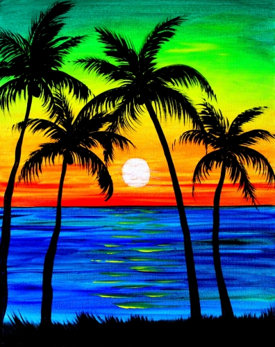 A Last Call for Summer paint nite project by Yaymaker