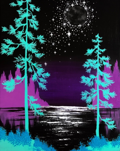 A New Moon Magic paint nite project by Yaymaker