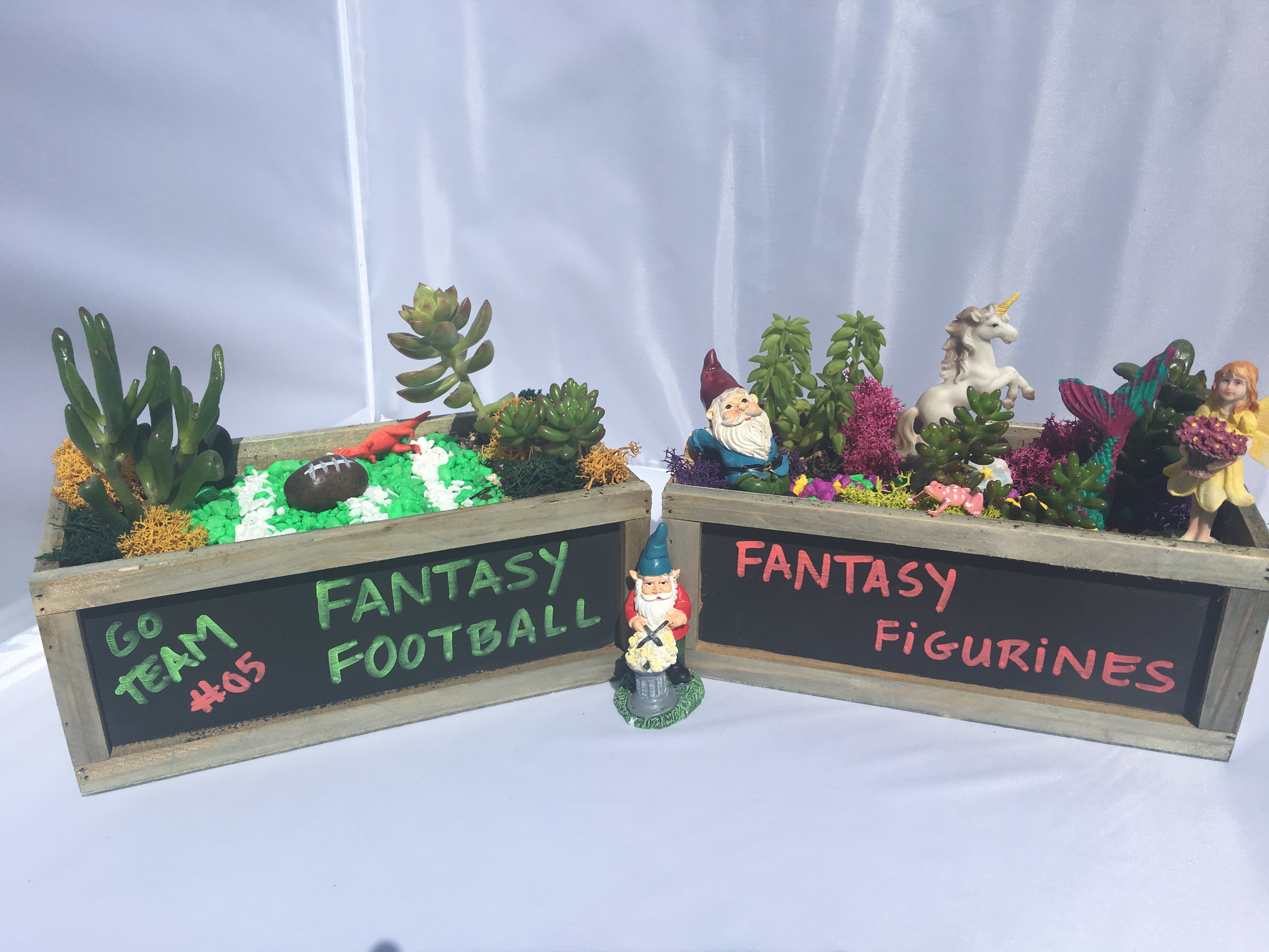 A Fantasy Football or Fantasy Figurines plant nite project by Yaymaker