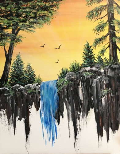 A Foundation Falls paint nite project by Yaymaker
