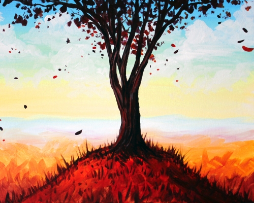 A Im Not Invincible paint nite project by Yaymaker