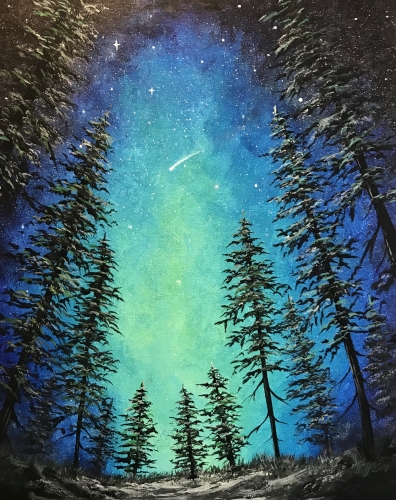 A Beyond Us paint nite project by Yaymaker