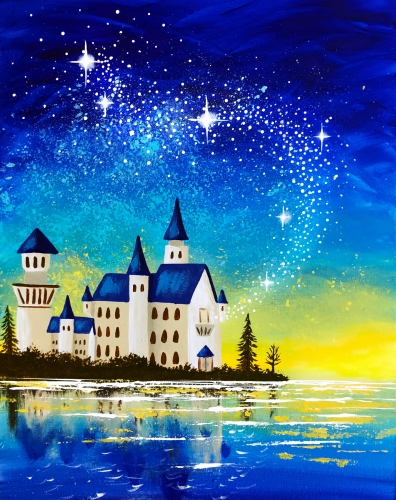 A Castle Magic paint nite project by Yaymaker