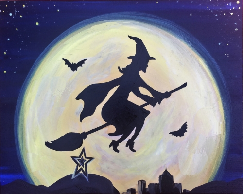A Star City WItch paint nite project by Yaymaker