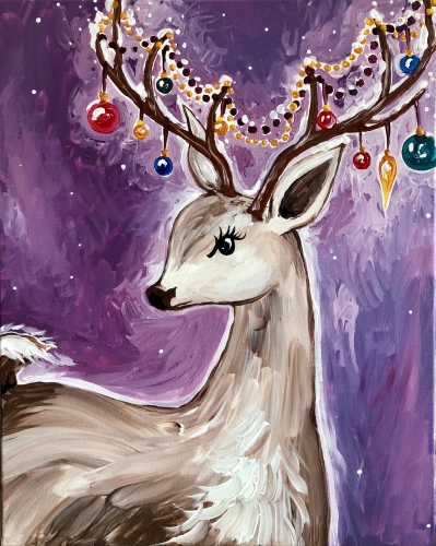 A The Dearest Holiday paint nite project by Yaymaker