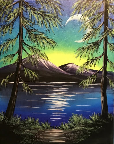 A Tranquil Twilight II paint nite project by Yaymaker