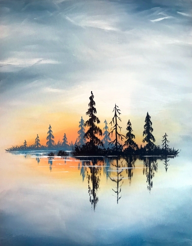 A Crisp Lake paint nite project by Yaymaker