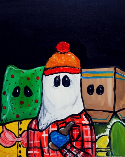 A NL Christmas Tradition paint nite project by Yaymaker