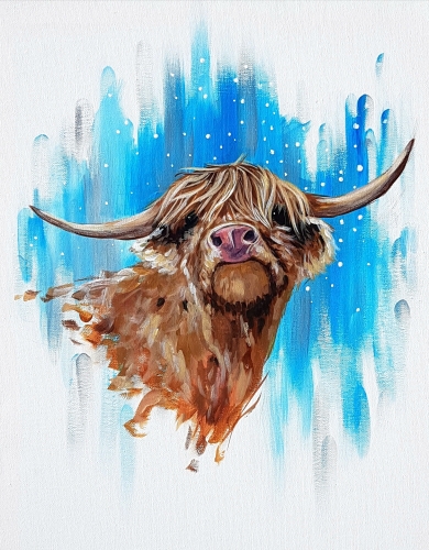 A Out of the Moo paint nite project by Yaymaker