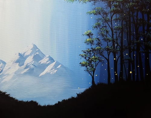 A Forests Edge paint nite project by Yaymaker