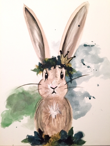 A THE FAVOURITE  Queen Serifina  Bunny Royalty II paint nite project by Yaymaker