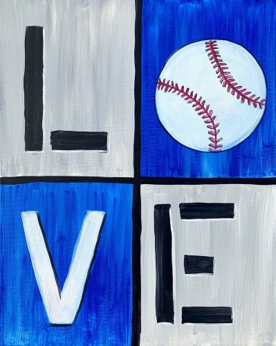 A Love Sports Customize your Sport paint nite project by Yaymaker
