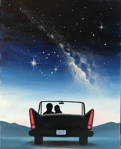 A Lovers Lookout paint nite project by Yaymaker