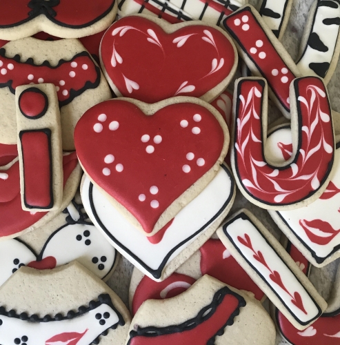 A Valentines Cookie Decorating cookie making project by Yaymaker