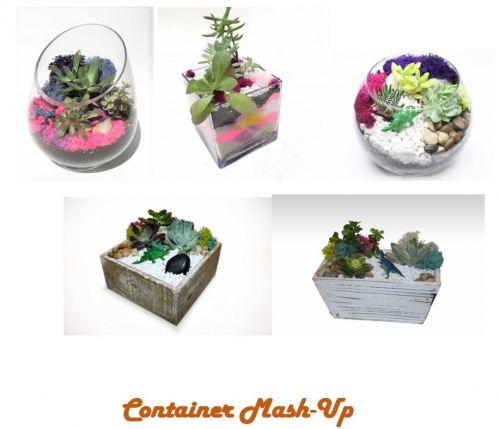 A Container Mash Up Event plant nite project by Yaymaker