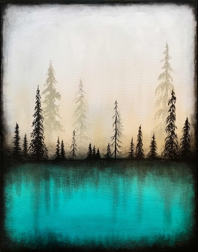 A Forest Of Imagination paint nite project by Yaymaker