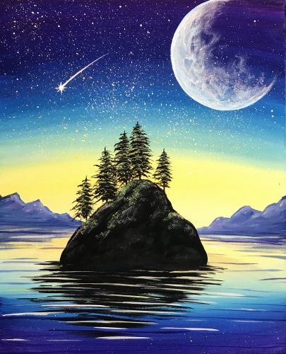A Starlight Island paint nite project by Yaymaker