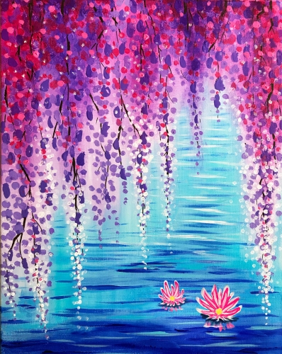 A Wisteria Cove paint nite project by Yaymaker