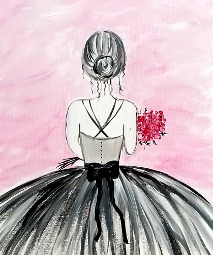 A Prima Ballerina paint nite project by Yaymaker
