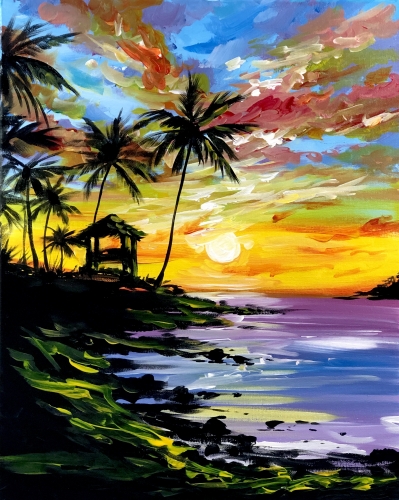 A Take Me There paint nite project by Yaymaker