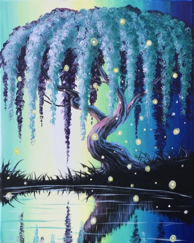 A Willow Creek Fireflies paint nite project by Yaymaker