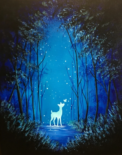 A Magic of Spring II paint nite project by Yaymaker
