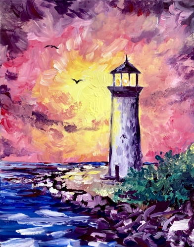 A Lighting the Way II paint nite project by Yaymaker