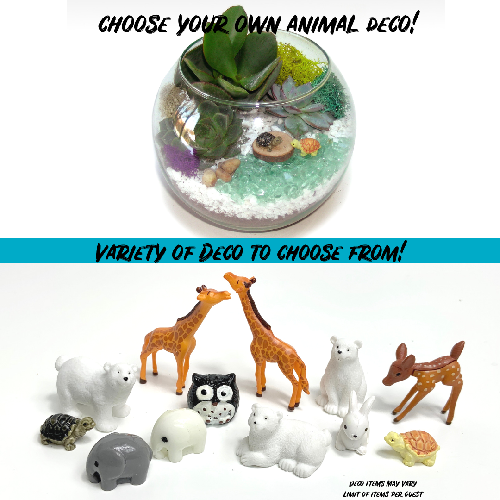 A Choose your Deco Rose Bowl  Animals plant nite project by Yaymaker