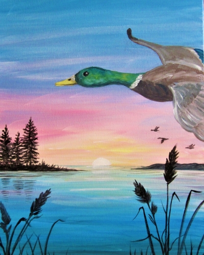 A Homeward Bound paint nite project by Yaymaker