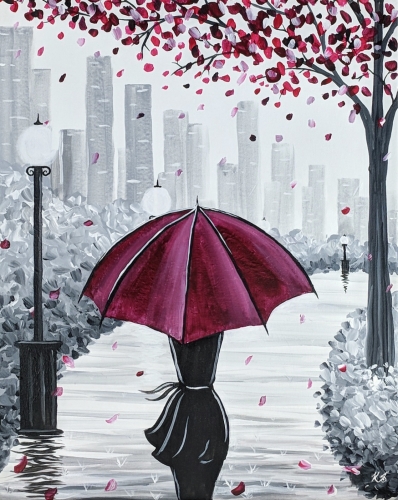 A City Stroll paint nite project by Yaymaker