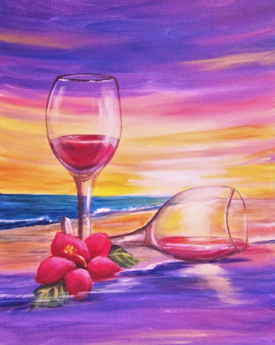 A Winding Down paint nite project by Yaymaker