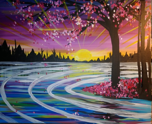 A Sunbeams And Daydreams paint nite project by Yaymaker