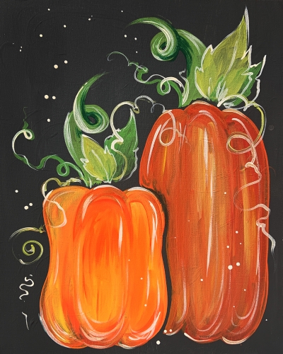 A Pumpkin Season paint nite project by Yaymaker