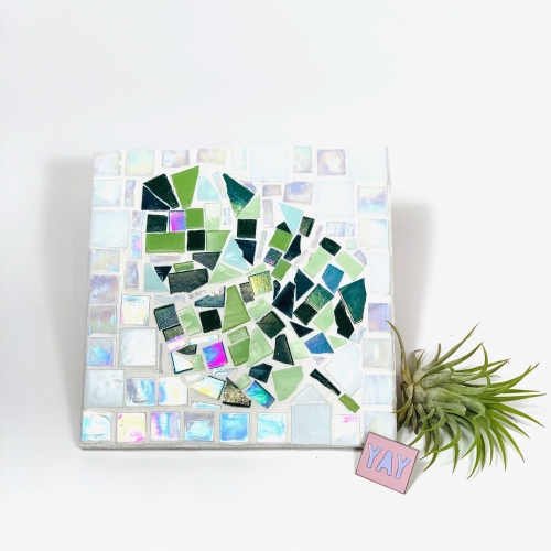 A Create Your Own Design  Leaf make a mosaic project by Yaymaker
