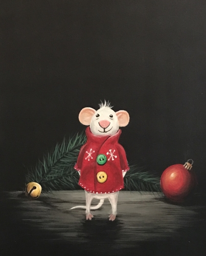 A Merry Mouse Visitor paint nite project by Yaymaker