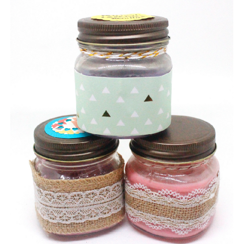 A Mason Jars Candle Trio candle maker project by Yaymaker