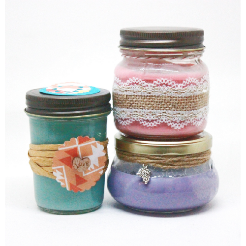 A Mixed Jars Candle Trio II candle maker project by Yaymaker