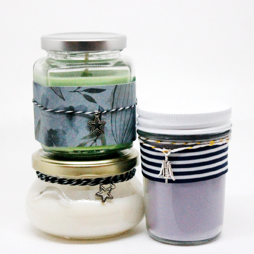 A Mixed Jars Candle Trio III candle maker project by Yaymaker