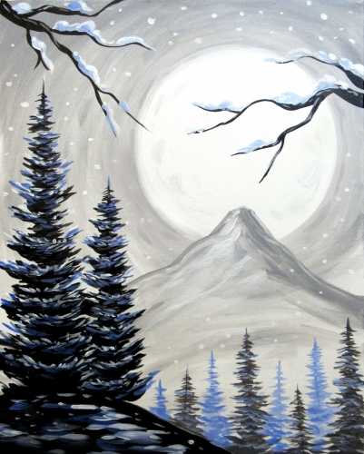 A Simi Winter Lookout paint nite project by Yaymaker