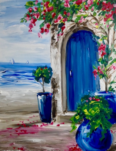 A Ocean Villa II paint nite project by Yaymaker