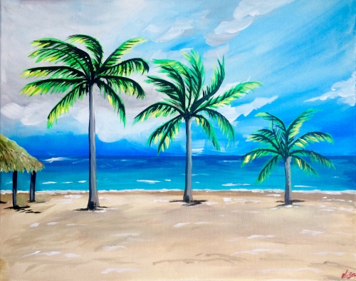 A Runaway Bay paint nite project by Yaymaker