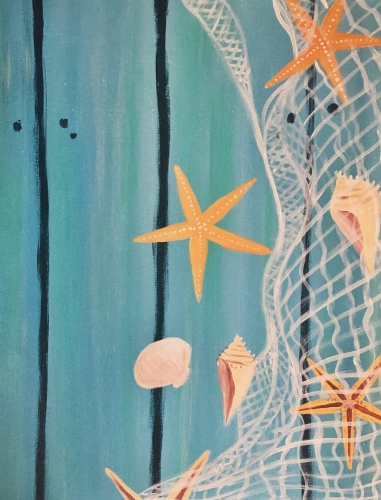A Starfish Dock paint nite project by Yaymaker