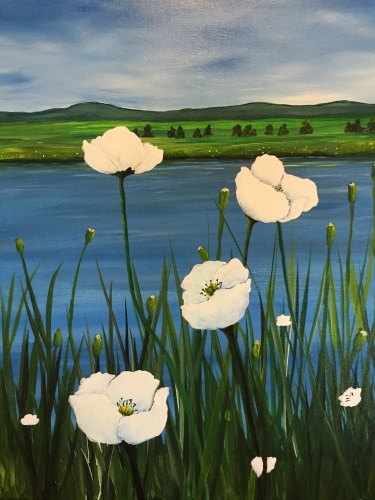 A Poppy Lake paint nite project by Yaymaker