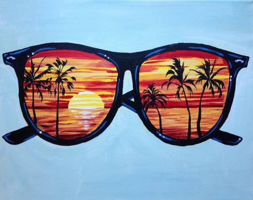 A Endless Summer II paint nite project by Yaymaker