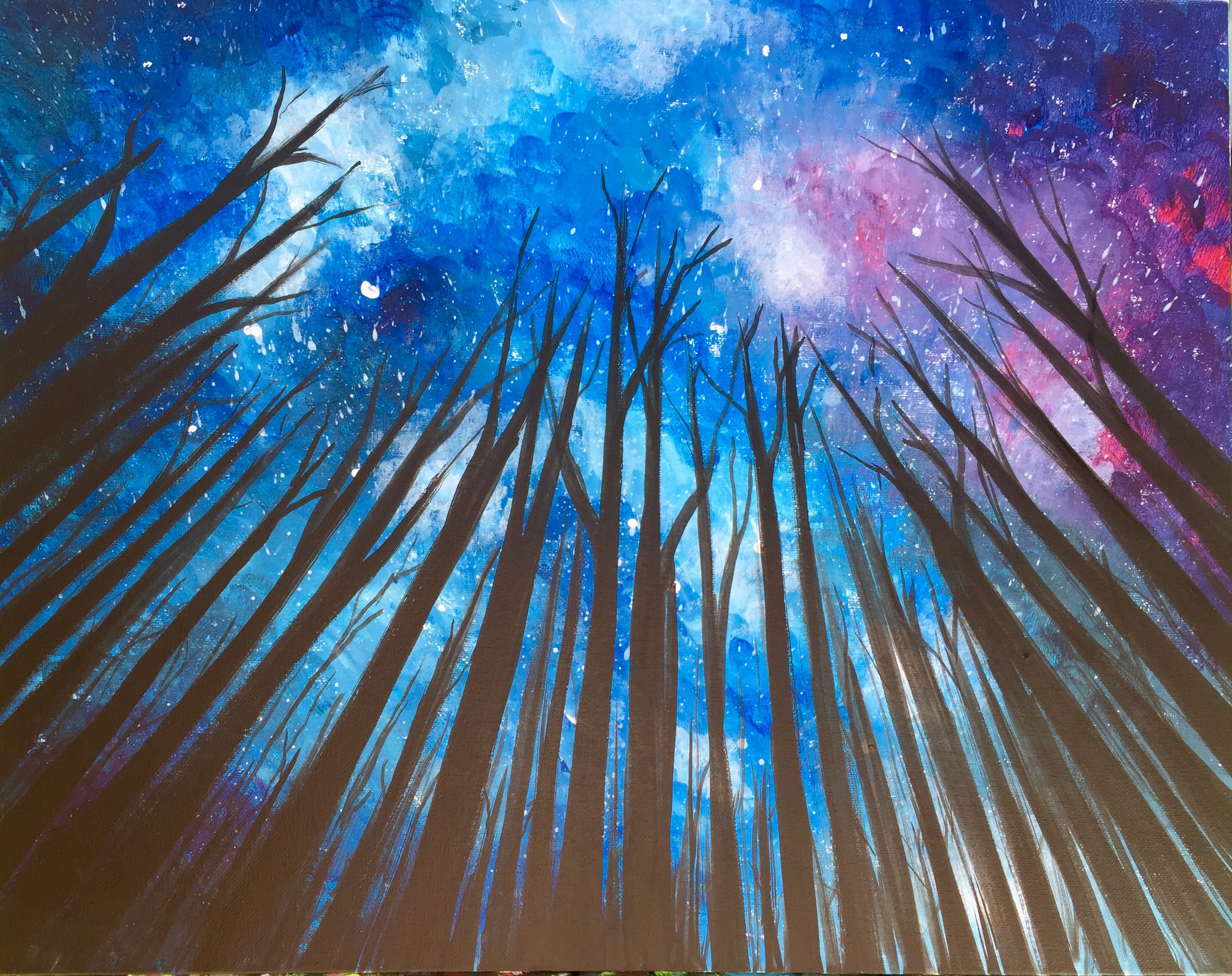 A Up at the Galaxy paint nite project by Yaymaker