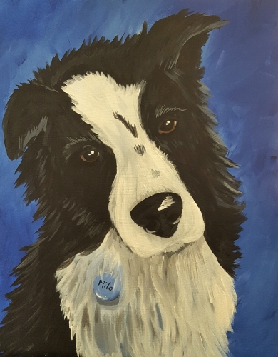 A Paint Your Pet paint nite project by Yaymaker