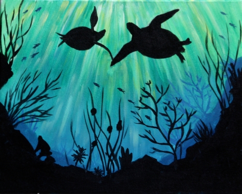 A Sea of Love III paint nite project by Yaymaker