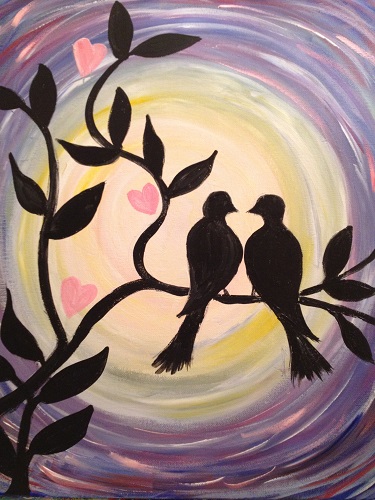A Date Night paint nite project by Yaymaker